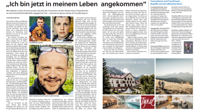 Salzburger Nachrichten – Artikel – “Ich bin jetzt in meinem Leben angekommen”